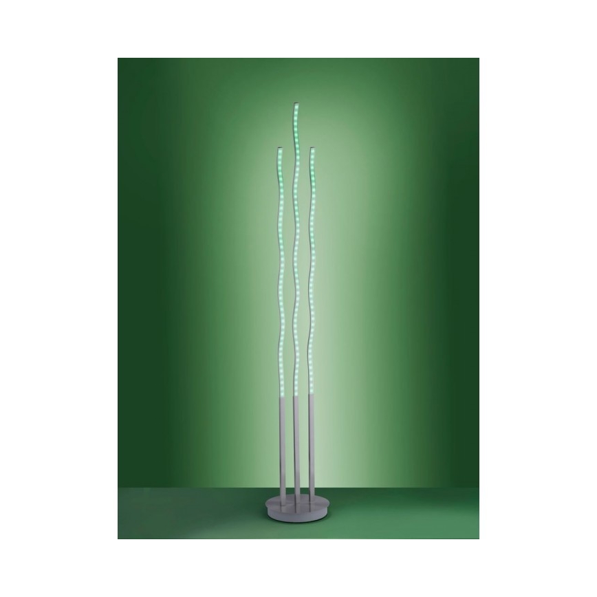Leuchten Direkt 16268-55 - LED RGB Димируем лампион WAVE LED/31W/230V + дистанционно управление