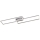 Leuchten Direkt 16430-55 - LED RGBW димируемо таванно осветително тяло MAXI 2xLED/18W/230V 2700-5000K матов хром + дистанционно управление