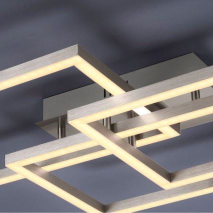 Leuchten Direkt 16431-55 - LED RGB Димируем полилей за повърхностен монтаж MAXI LED/27W/230V + дистанционно управление