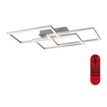 Leuchten Direkt 16431-55 - LED RGB Димируем полилей за повърхностен монтаж MAXI LED/27W/230V + дистанционно управление