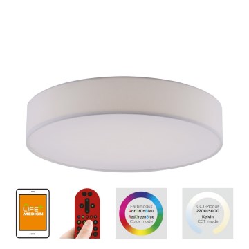 Leuchten Direkt 18428-16 - LED RGB Димируемо осветително тяло LOLA LED / 32W / 230V Tuya + ДУ