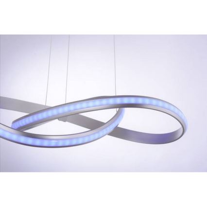 Leuchten Direkt 18432-55 - LED RGB Димируем висящ полилей MELINDA LED/28W/230V