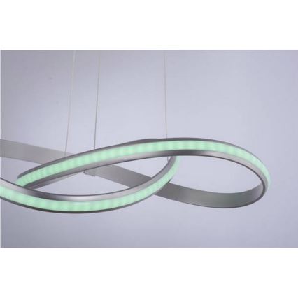 Leuchten Direkt 18432-55 - LED RGB Димируем висящ полилей MELINDA LED/28W/230V