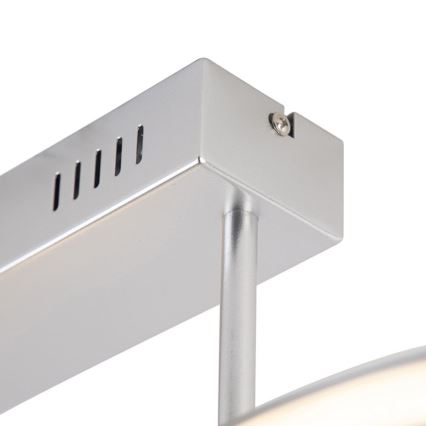 Leuchten Direkt 19032-21 - LED Димируем повърхностен полилей CURLS LED/25,8W/230V