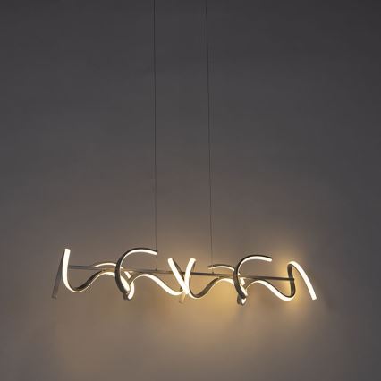 Leuchten Direkt 19033-21 - LED Димируем висящ полилей CURLS LED/40,8W/230V