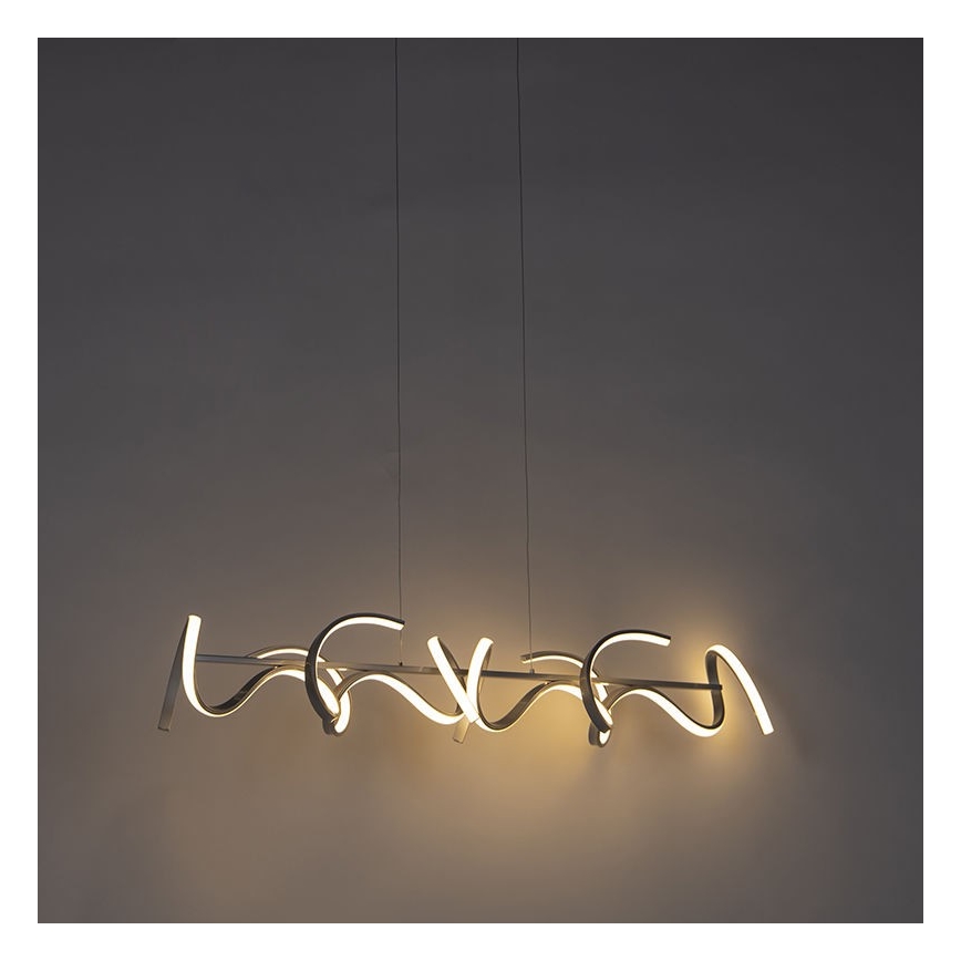 Leuchten Direkt 19033-21 - LED Димируем висящ полилей CURLS LED/40,8W/230V