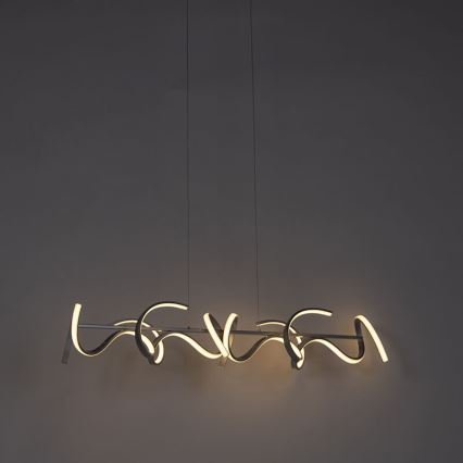 Leuchten Direkt 19033-21 - LED Димируем висящ полилей CURLS LED/40,8W/230V