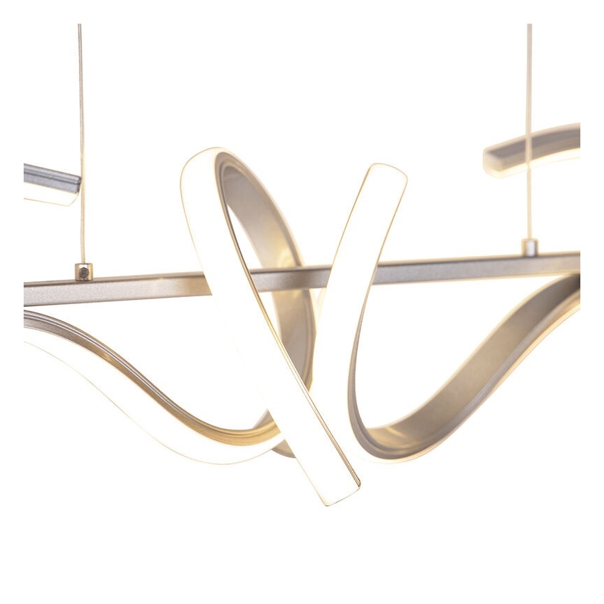 Leuchten Direkt 19033-21 - LED Димируем висящ полилей CURLS LED/40,8W/230V