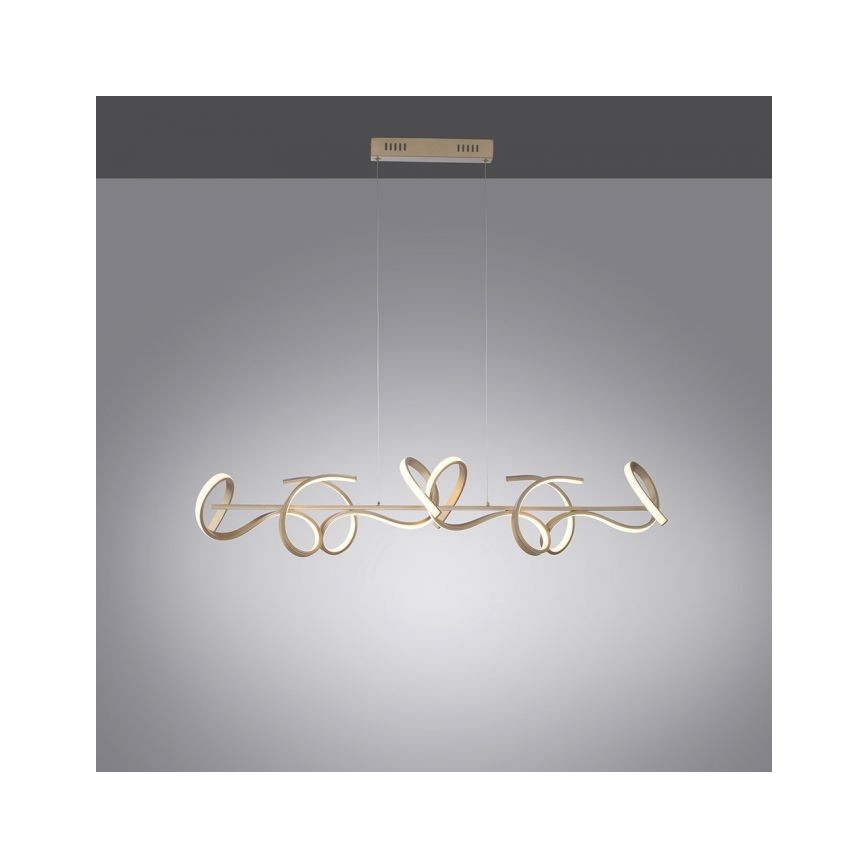 Leuchten Direkt 19033-60 - LED Димируем пендел CURLS LED/40,8W/230V