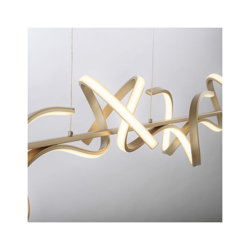 Leuchten Direkt 19033-60 - LED Димируем пендел CURLS LED/40,8W/230V