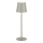 Leuchten Direkt 19250-40 - LED Екстериорна димируема акумулаторна настолна лампа EURIA LED/3W/5V 2600 mAh IP54 сив