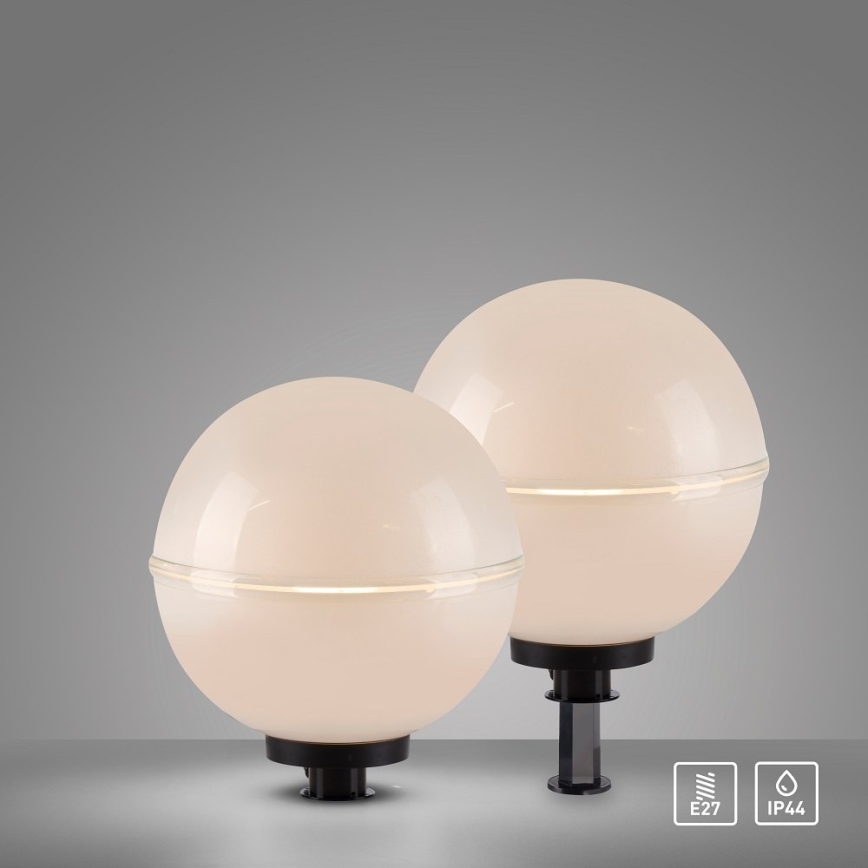 Leuchten Direkt 19324-16-2 - К-кт 2x Екстериорна лампа 1xE27/40W/230V Ø 40 см IP44