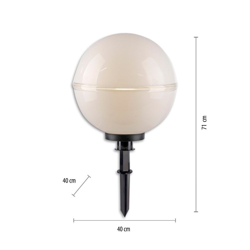 Leuchten Direkt 19324-16-2 - К-кт 2x Екстериорна лампа 1xE27/40W/230V Ø 40 см IP44