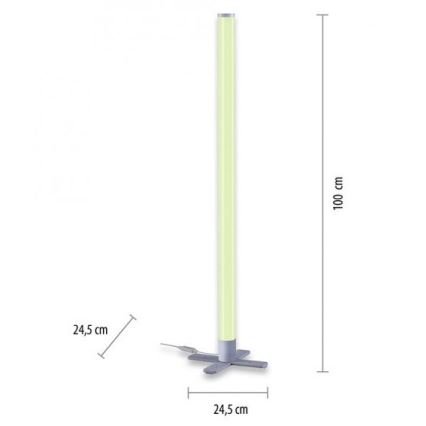 Leuchten Direkt 19902-21 - LED RGB Димируема лампа RINGO LED/10W/230V+д.у.