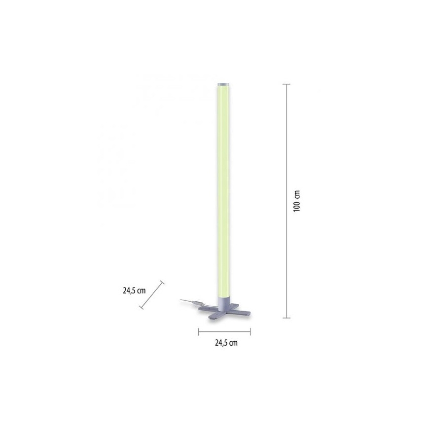 Leuchten Direkt 19902-21 - LED RGB Димируема лампа RINGO LED/10W/230V+д.у.