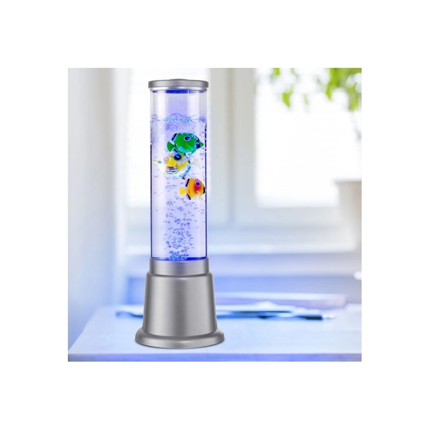 Leuchten Direkt 85127-21 - LED RGB Дизайнерска настолна лампа AVA LED/1,2W/12/230V