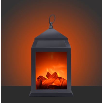 Leuchten Direkt 86220-18 - LED Декоративен фенер CHIMNEY LED/0,6W/3xAAA