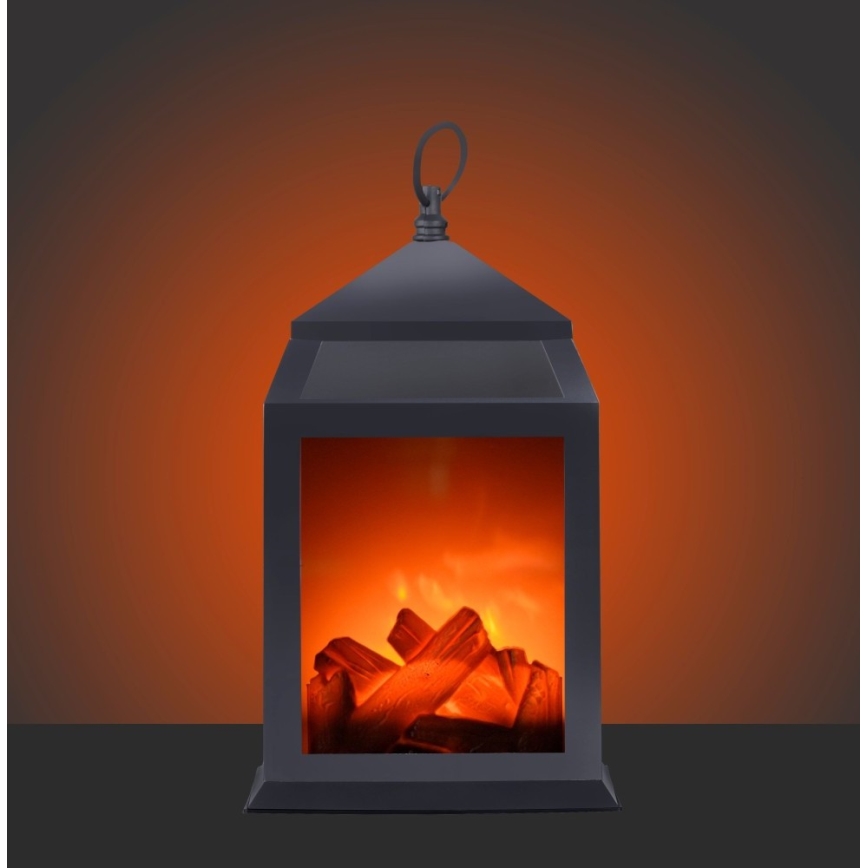 Leuchten Direkt 86220-18 - LED Декоративен фенер CHIMNEY LED/0,6W/3xAAA