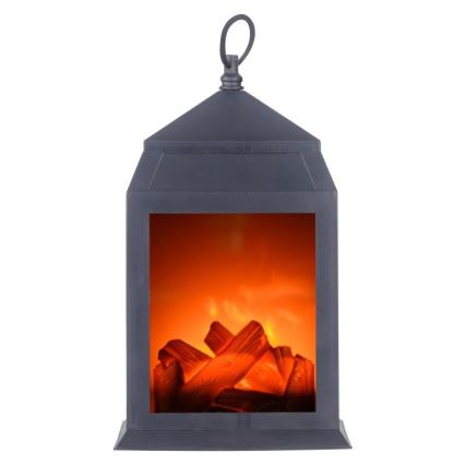 Leuchten Direkt 86220-18 - LED Декоративен фенер CHIMNEY LED/0,6W/3xAAA