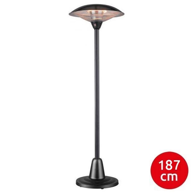 Leuchten Direkt 99501-18 - Екстериорен подгряващ елемент GLOW 1500-3000W/230V 1,87 м IP34 черен