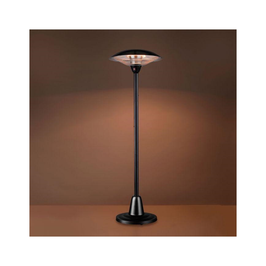 Leuchten Direkt 99501-18 - Екстериорен подгряващ елемент GLOW 1500-3000W/230V 1,87 м IP34 черен
