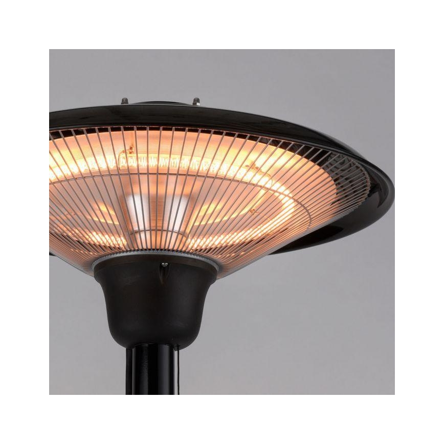 Leuchten Direkt 99501-18 - Екстериорен подгряващ елемент GLOW 1500-3000W/230V 1,87 м IP34 черен