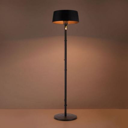 Leuchten Direkt 99507-18 - Екстериорен подгряващ елемент GLOW 1500W/230V 1,95 м IP44 черен