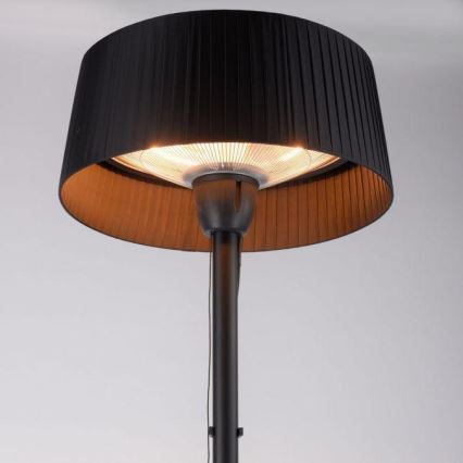Leuchten Direkt 99507-18 - Екстериорен подгряващ елемент GLOW 1500W/230V 1,95 м IP44 черен