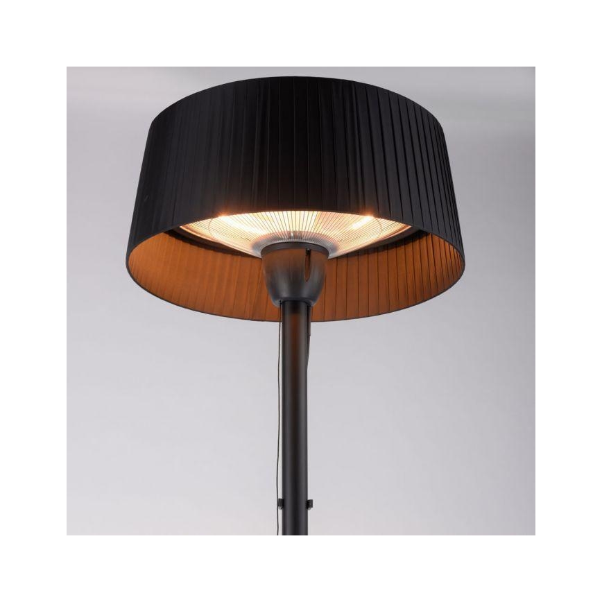 Leuchten Direkt 99507-18 - Екстериорен подгряващ елемент GLOW 1500W/230V 1,95 м IP44 черен