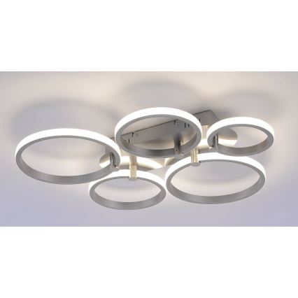 Leuchten Direkt 12112-55 - LED повърхностен полилей JOHANNA 2xLED/11,5W/230V+2xLED/9W+LED/7W