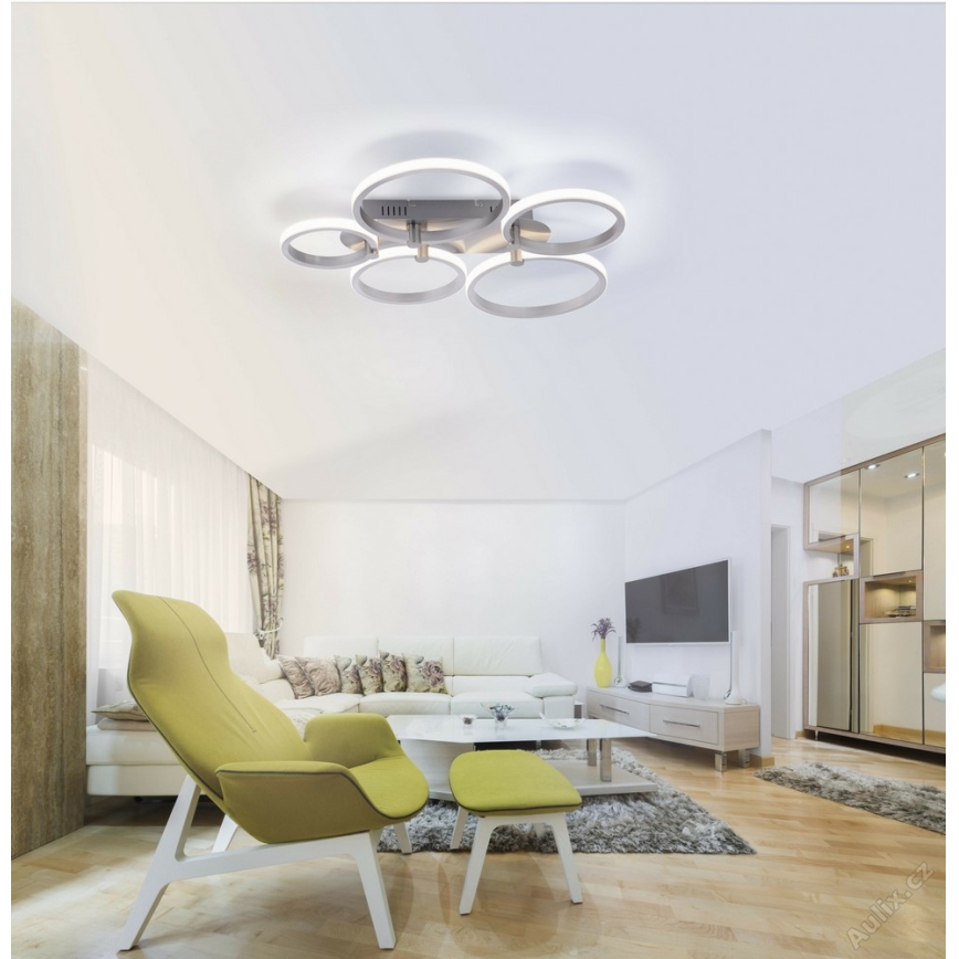 Leuchten Direkt 12112-55 - LED повърхностен полилей JOHANNA 2xLED/11,5W/230V+2xLED/9W+LED/7W