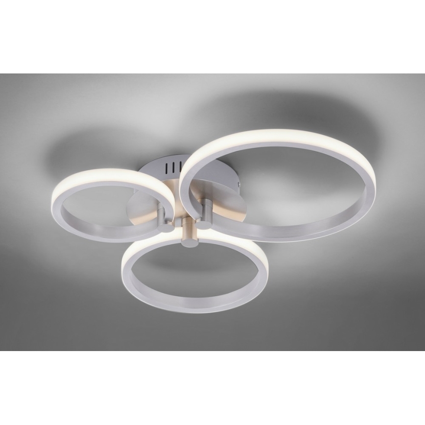 Leuchten Direkt - LED Прокрепен полилей JOHANNA 1xLED/4,5W/230V+1xLED/6W+1xLED/7,5