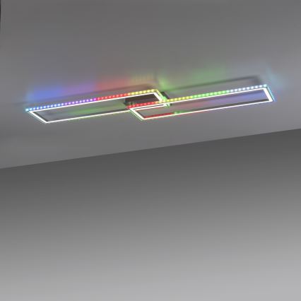 Leuchten Direkt 14635-55 - LED RGB Димируем плафон FELIX LED/34,5W/230V + дистанционно