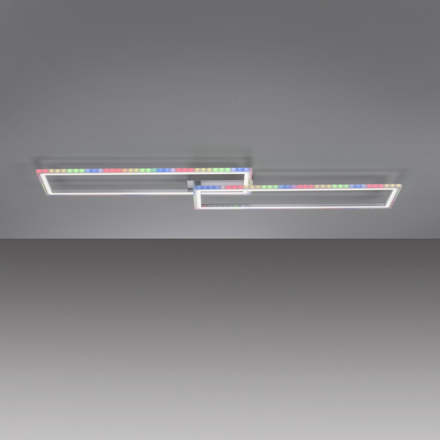 Leuchten Direkt 14635-55 - LED RGB Димируем плафон FELIX LED/34,5W/230V + дистанционно