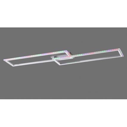 Leuchten Direkt 14635-55 - LED RGB Димируем плафон FELIX LED/34,5W/230V + дистанционно