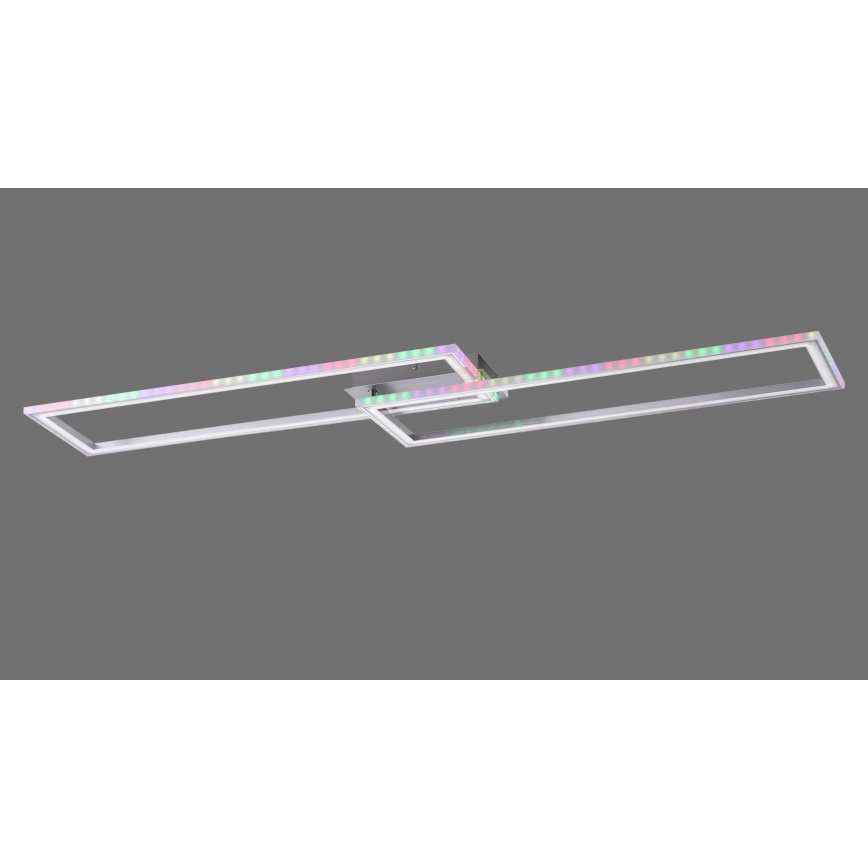 Leuchten Direkt 14635-55 - LED RGB Димируем плафон FELIX LED/34,5W/230V + дистанционно