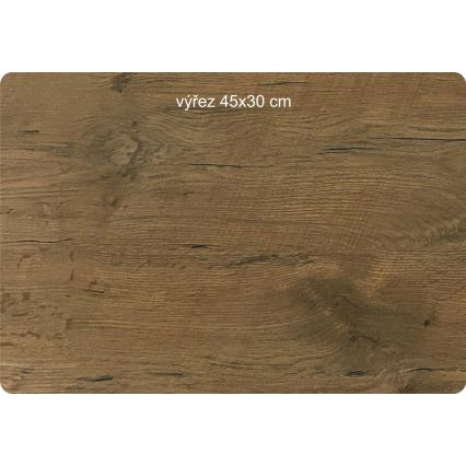 Li-Go 5742/DUB2 - Димируема LED стенна декорация LED/10W/230V 90x110 см дъб