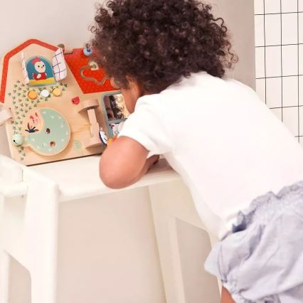 Lilliputiens - Моторно табло с дървени елементи Ферма