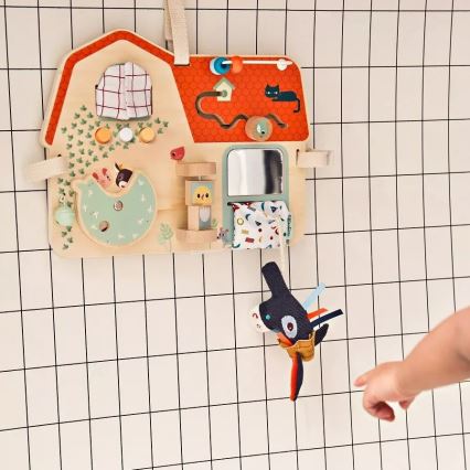 Lilliputiens - Моторно табло с дървени елементи Ферма