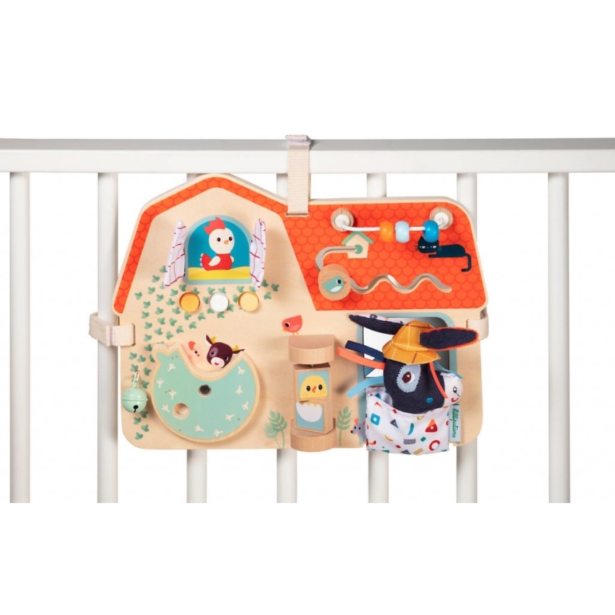 Lilliputiens - Моторно табло с дървени елементи Ферма