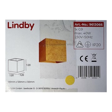 Lindby - Аплик YADE 1xG9/20W/230V