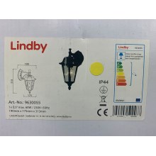 Lindby - Екстериорен аплик FILIPPA 1xE27/60W/230V IP44