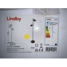 Lindby - Лампион SHILA 2xGU10/25W/230V