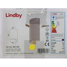 Lindby - LED аплик JENKE 2xLED/2,5W/230V гипс