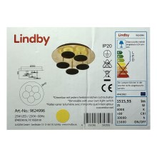 Lindby - LED Димируем плафон CASNI 5xLED/5W/230V