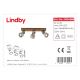 Lindby - LED Спот MITIS 3xGU10/5W/230V