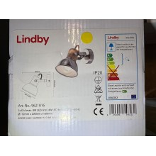 Lindby - LED Стенен спот DENNIS 1xE14/4W/230V