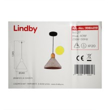 Lindby - Пендел CAISY 1xE27/40W/230V