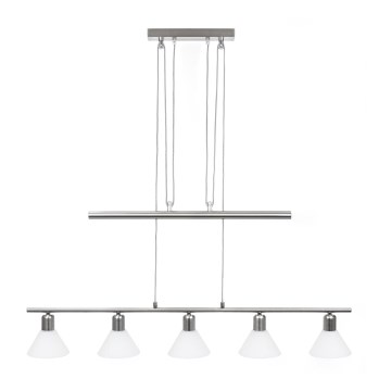 Lindby - Пендел DELIRA 5xE14/40W/230V матов хром