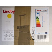 Lindby - Пендел WATAN 4xE14/28W/230V